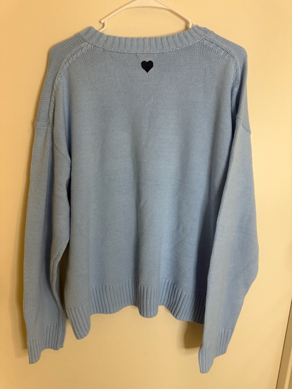 Women’s wild fable Light Blue "Emotionally Unavailable" Crewneck PulloverSweater - Picture 7 of 7
